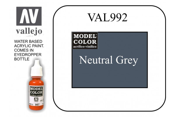 VAL992 Model Color - Neutral Grey 