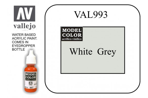 VAL993 Model Color - White Grey 