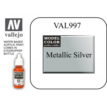 VAL997 Model Color - Metallic Silver