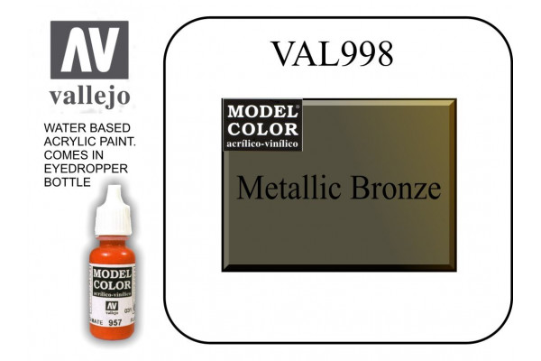 VAL998 Model Color - Metallic Bronze 