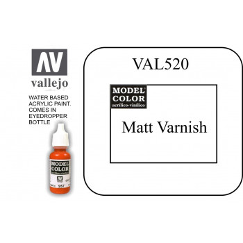 VAL520 Model Color - Matt Varnish 