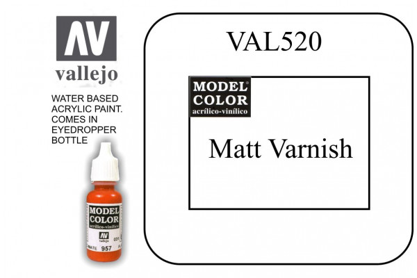 VAL520 Model Color - Matt Varnish 