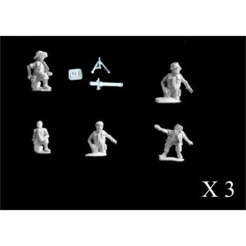NAM003 - US MARINE / ARMY 81mm MORTARS 3x Mortars & crew NAM003 - US MARINE / ARMY 81mm MORTARS 3x Mortars & crew