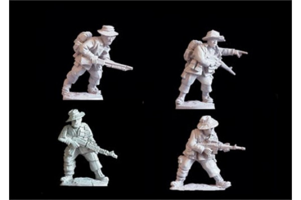 NAM011 - US SPECIAL FORCES 12 man Squad in BOONIE HAT