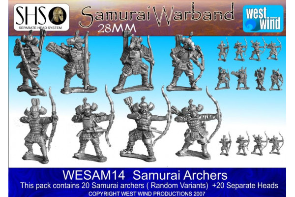 WESAM-14 Samurai Archers (20 Figures)