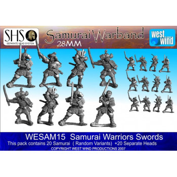 WESAM-15 Samurai Warriors (20 Figures)
