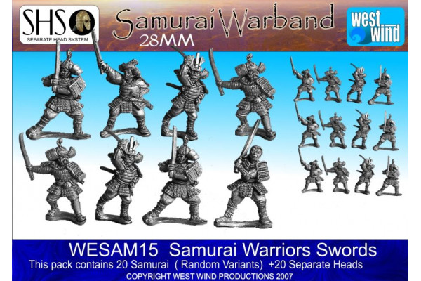 WESAM-15 Samurai Warriors (20 Figures)