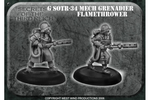G-SOTR34 German Flamethrowers 