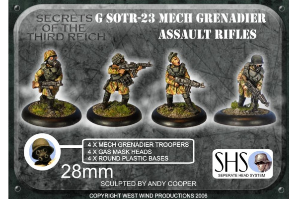 G-SOTR23 German Mech Grenadier Assault Rifle (4) 