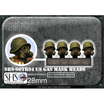 SHS-SOTR04 US Gas Mask Heads 