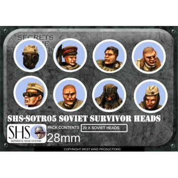 SHS-SOTR05 Soviet Survivor Heads 