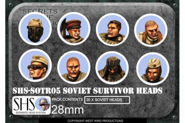 SHS-SOTR05 Soviet Survivor Heads 