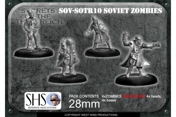 SOV-SOTR10 Soviet Zombies (4) 