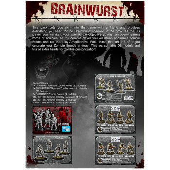 SOTR-SP02 Brainwurst Zombie Onslaught Starter Box Set 