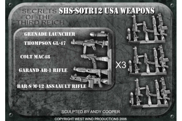 SHS-SOTR12 US Weapons Upgrade Pack (15 weapons) 