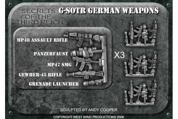 SHS-SOTR14 German Weapons Upgrade Pack (15 weapons) 