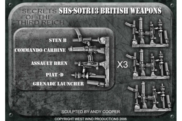 SHS-SOTR13 British Weapons Upgrade Pack (15 weapons) 